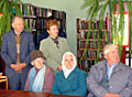 Старшее поколение пришло на встречу с руководством района и посмотреть на обновленную библиотеку