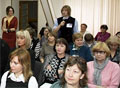 В ходе пресс-конфренции все желающие могли задать вопрос гостям Всероссийского литературного фестиваля  «Белое пятно».